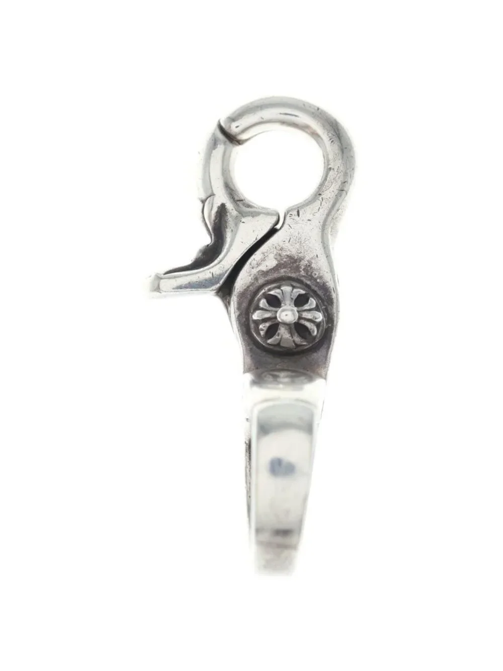 Chrome Hearts Quick Clip Cross Ball Silver Necklace